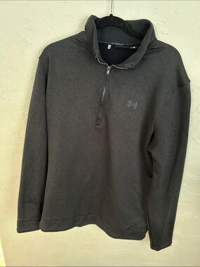 Under Armour Dark Charcoal Quarter-Zip Pullover